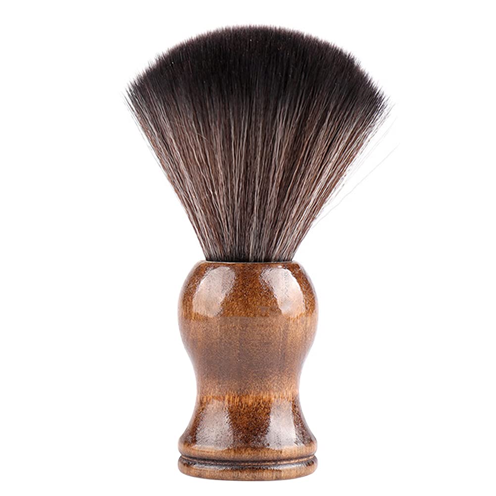 1pc Men's Beard Brush Mustache Shaving Brush Facial Shaving Men Shaving Kit Razor for Face Mens Tools for Men Personal Care Supplies Bristle Hair Beauty and Personal Care Beaupretty