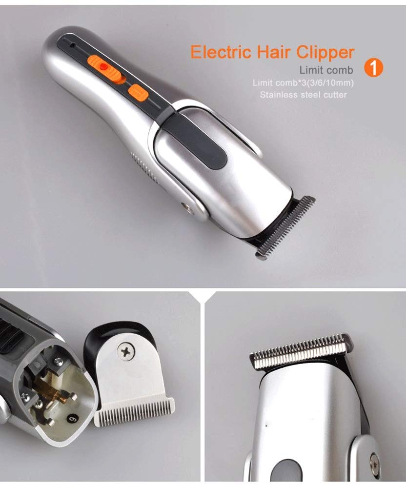 ZUIAI Electric Hair Clipper Rechargeable Hair Trimmer Shaver Cordless Adjustable Clipper Beauty and Personal Care ZUIAI