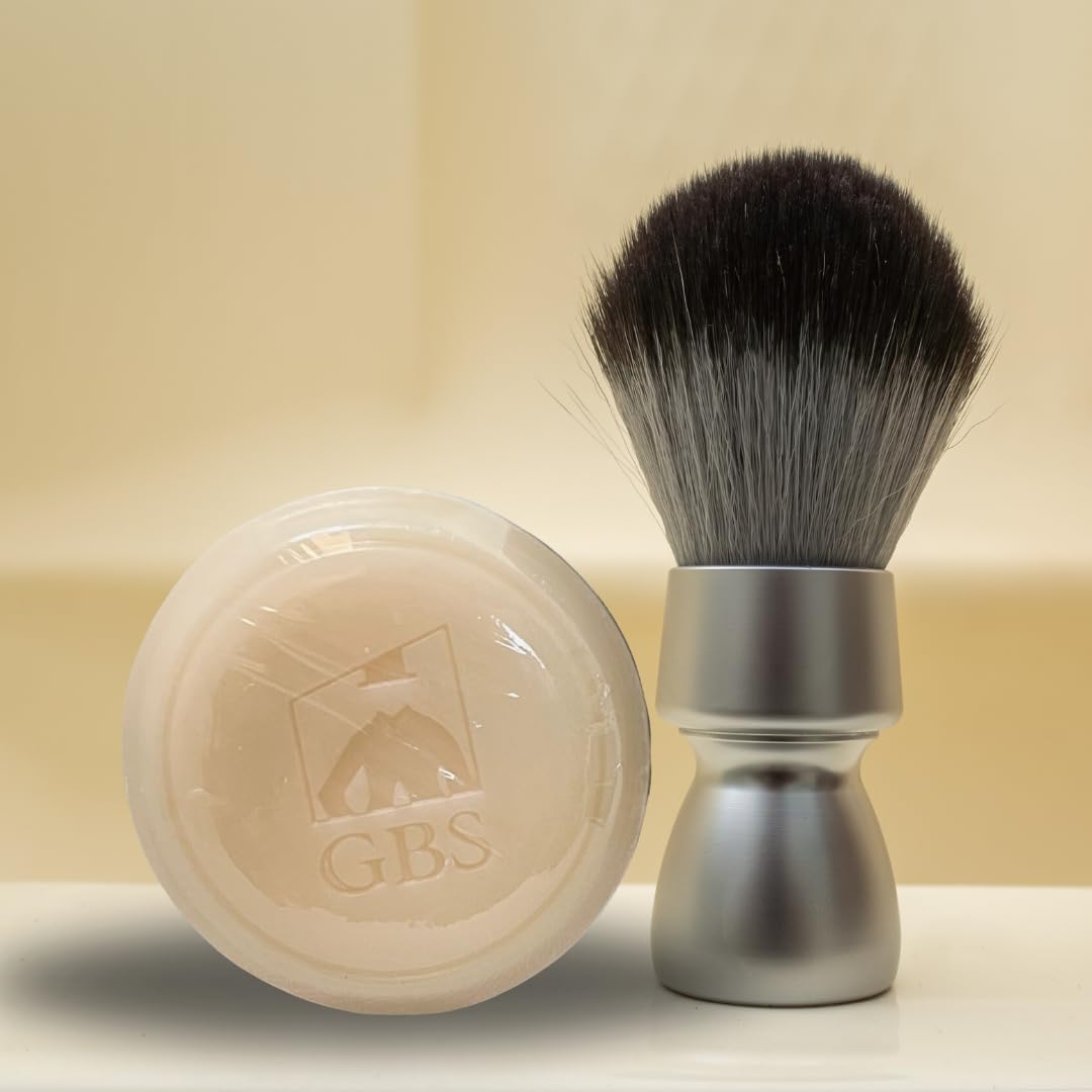 GENTS Men's Shaving Soap 97% All Natural Enriched With Shea Butter and Glycerin, Creates Rich Lather Form (3 Pack Fragrance Free) Beauty and Personal Care G.B.S