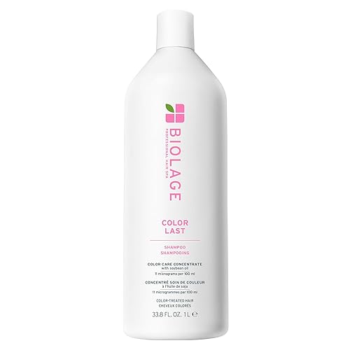 Biolage Color Last Shampoo - For Color-Treated Hair, Nourishes, Strengthens, Hydrates and Adds Shine, Soybean Oil & Stearic Acid, Paraben & Mineral Beauty & Personal Care Biolage