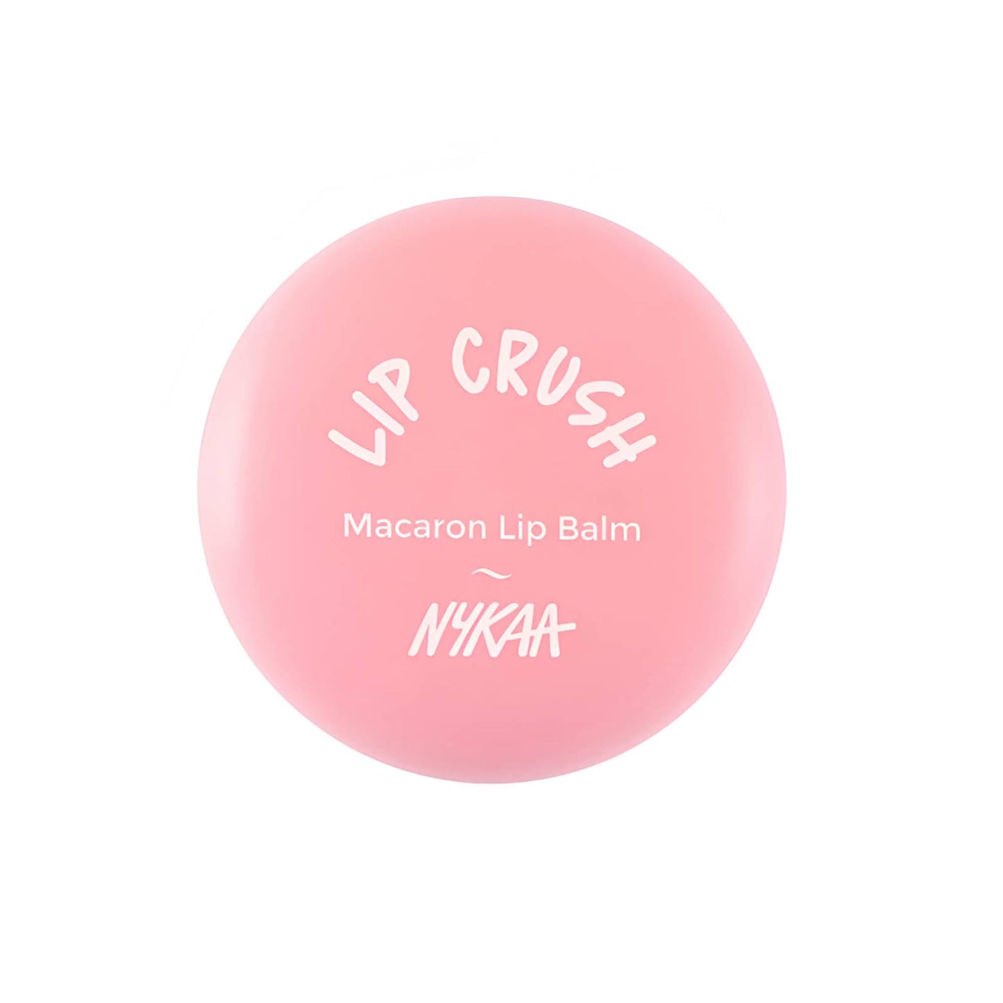 Nykaa Cosmetics Lip Crush Macaron Lip Balm - Lip Butter with Shea Butter and Sweet Almond Oil - Nourishing and Healthy Lips - 06 Strawberry - 0.28 oz Beauty and Personal Care NYKAA
