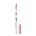 Ruby Kisses Party Proof Eyeliner, Pastel Colors Premium Felt-tip Waterproof Long-lasting Eyeliner (Pink Smoothie) Beauty & Personal Care Ruby Kisses