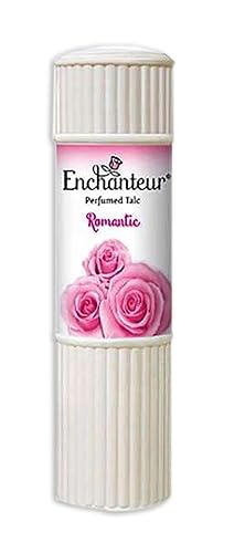 Enchanteur Romantic,Body Perfumed Talc 200 G. (7.05 Oz),The Exotic Sensual Fragrance of Bulgarian Rose and White Jasmine by naveenana Beauty & Personal Care Enchanteur