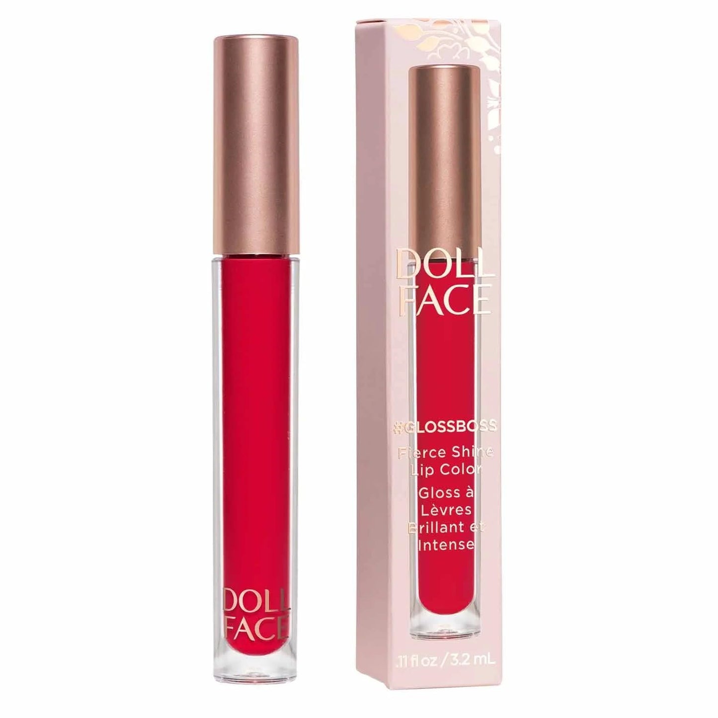 Doll Face, #GlossBoss Lip Color #OnMyOwn, 0.11 Ounce Beauty & Personal Care Doll Face