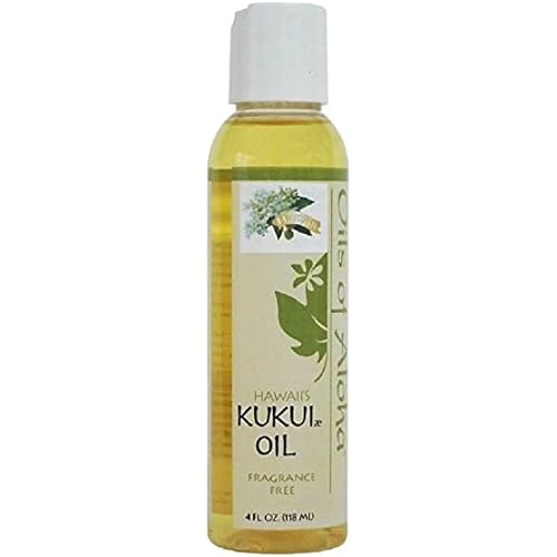 Oils of Aloha Hawaii Kukui Oil No Fragrance 4 Fluid Ounce Beauty & Personal Care Oils of Aloha