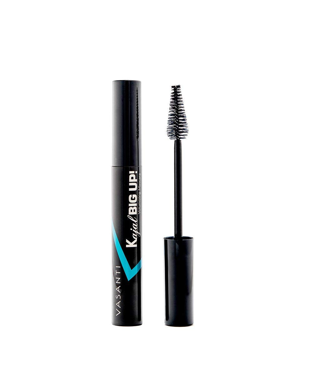 VASANTI Kajal Big Up, Volumizing Mascara (Black) - Long Lasting, Water resistant, Sumdge proof, Intense Volume, Safe for Sensitive Eyes, Non Clumping Beauty & Personal Care VASANTI