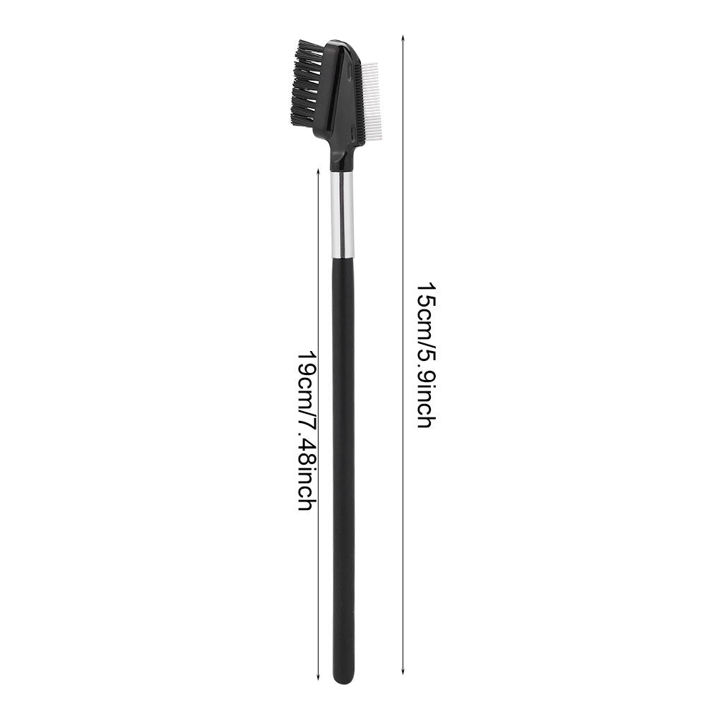 Eyebrow Brush, Stainless Steel Eyebrow Eyelash Comb Brush Eyelash Extension Cosmetic Makeup Tool Eyebrow Eyelash for Women, Portable Eye Brow Lash Beauty & Personal Care Estink
