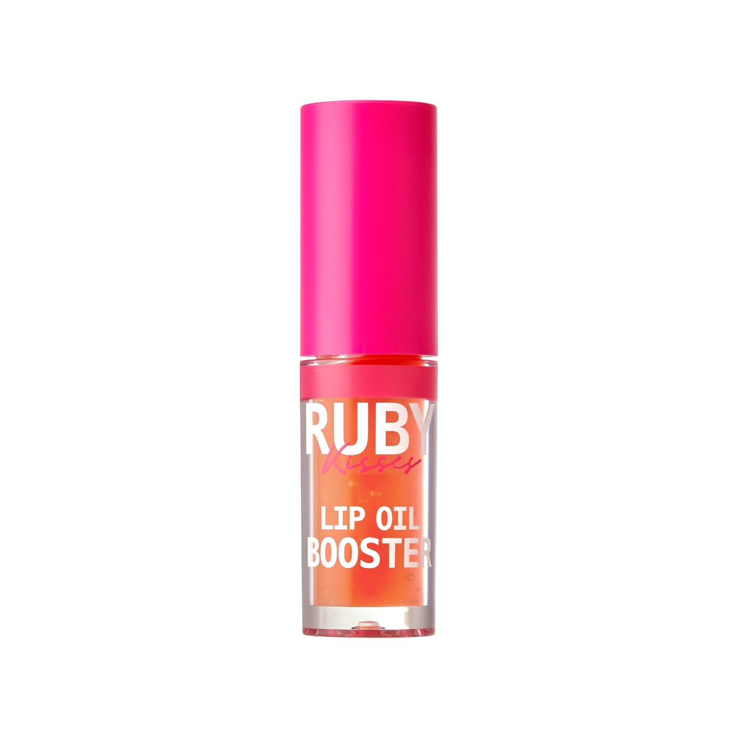 Ruby Kisses Lip Oil Booster, Hydrating Lip Gloss with Nourishing Natural Oil Blend, Jumbo Wand for Easy Application, Non-Sticky Formula (Coral) Beauty & Personal Care Ruby Kisses