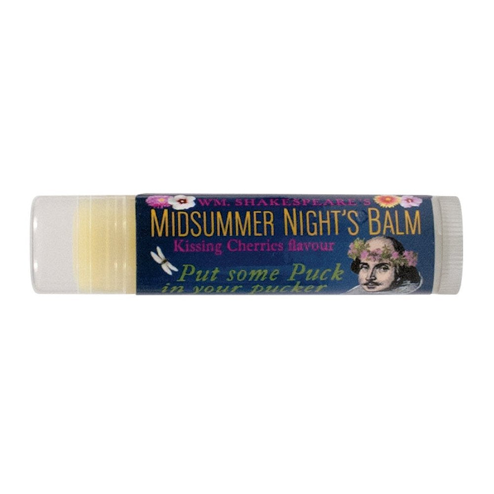 The Unemployed Philosophers Guild Shakespeare's Midsummer Night's Lip Balm - Cherry Flavored, Cruelty-Free and Made in the USA from Natural Beauty & Personal Care The Unemployed Philosophers Guild