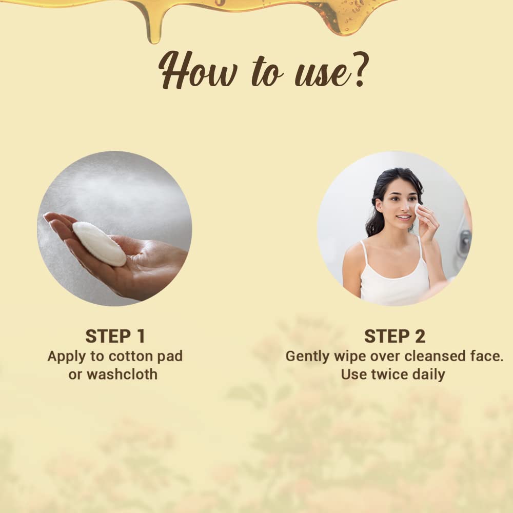 Biotique Bio Honey Water Clarifying Toner, 120ml (4.05 Oz.) I With Himalayan Water I All Skin Type I Blended With Pure Honey, Aloe Vera, Manjishtha Beauty & Personal Care Biotique