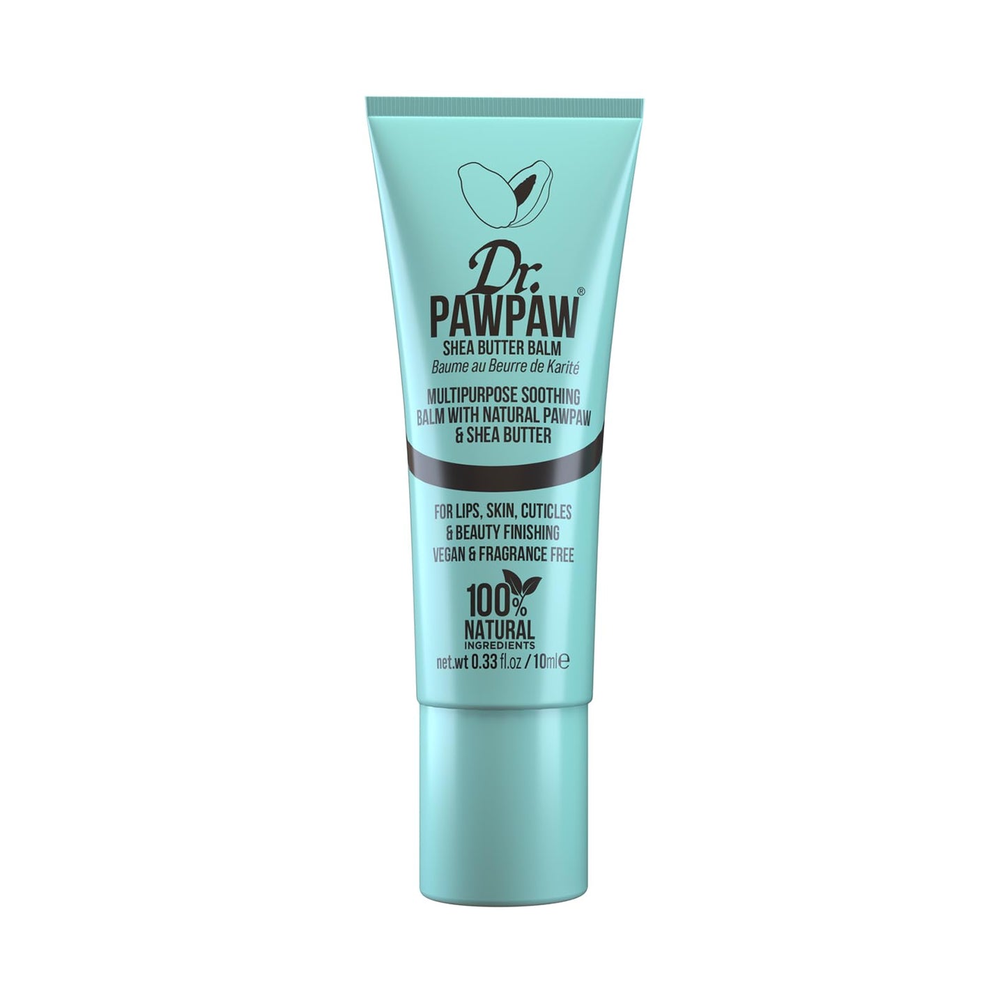 Dr. PawPaw Multipurpose Balm - Hydrating Lip Moisturizer - Nourishing Balm for Lips, Skin, and Hair - Vegan Lip Moisturizer - Shea Butter - 0.33 oz Beauty and Personal Care Dr. PAWPAW ORIGINAL BALM