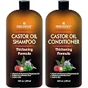 Castor Oil Shampoo and Conditioner - An Anti Hair Loss Set Thickening formula For Hair Regrowth, Anti Thinning Sulfate Free For Men & Women Anti Beauty & Personal Care First Botany