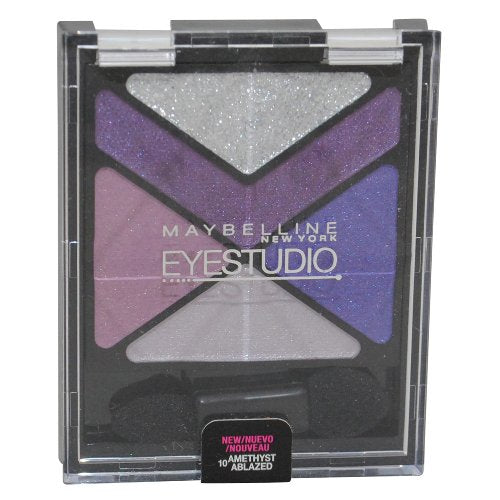 Maybelline New York Eye Studio Color Explosion Luminizing Eyeshadow, Amethyst Ablazed 10, 0.09 Ounce