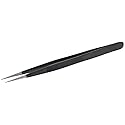 Economy Diamond Tweezers, Black Matte, Fine Point | TWZ-703.70 Beauty & Personal Care EURO TOOL