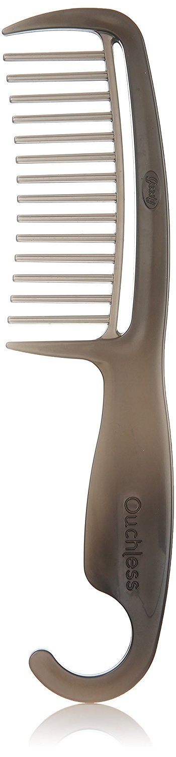 Goody Ouchless Shower Comb, All-Purpose Detangling Comb for Knots & Tangles, Pain-Free Detangler for Wet or Dry Hair, For Women, Men, Boys, and Girls Beauty & Personal Care GOODY