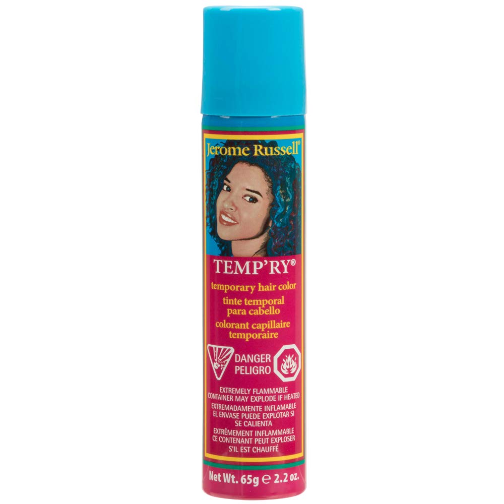 Jerome Russell Fast-Drying, Non-Sticky Hair Color Spray - Intense Brown Temporary Hair Dye for Travel, Vivid Color, 2.2 oz Beauty & Personal Care Jerome Russell