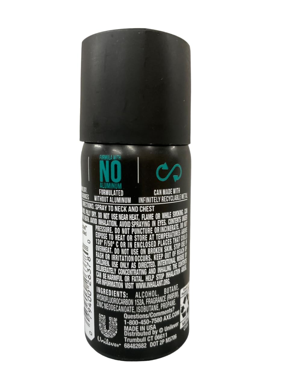 Axe Body Spray Apollo, Travel size, 1 Oz. Beauty & Personal Care AXE
