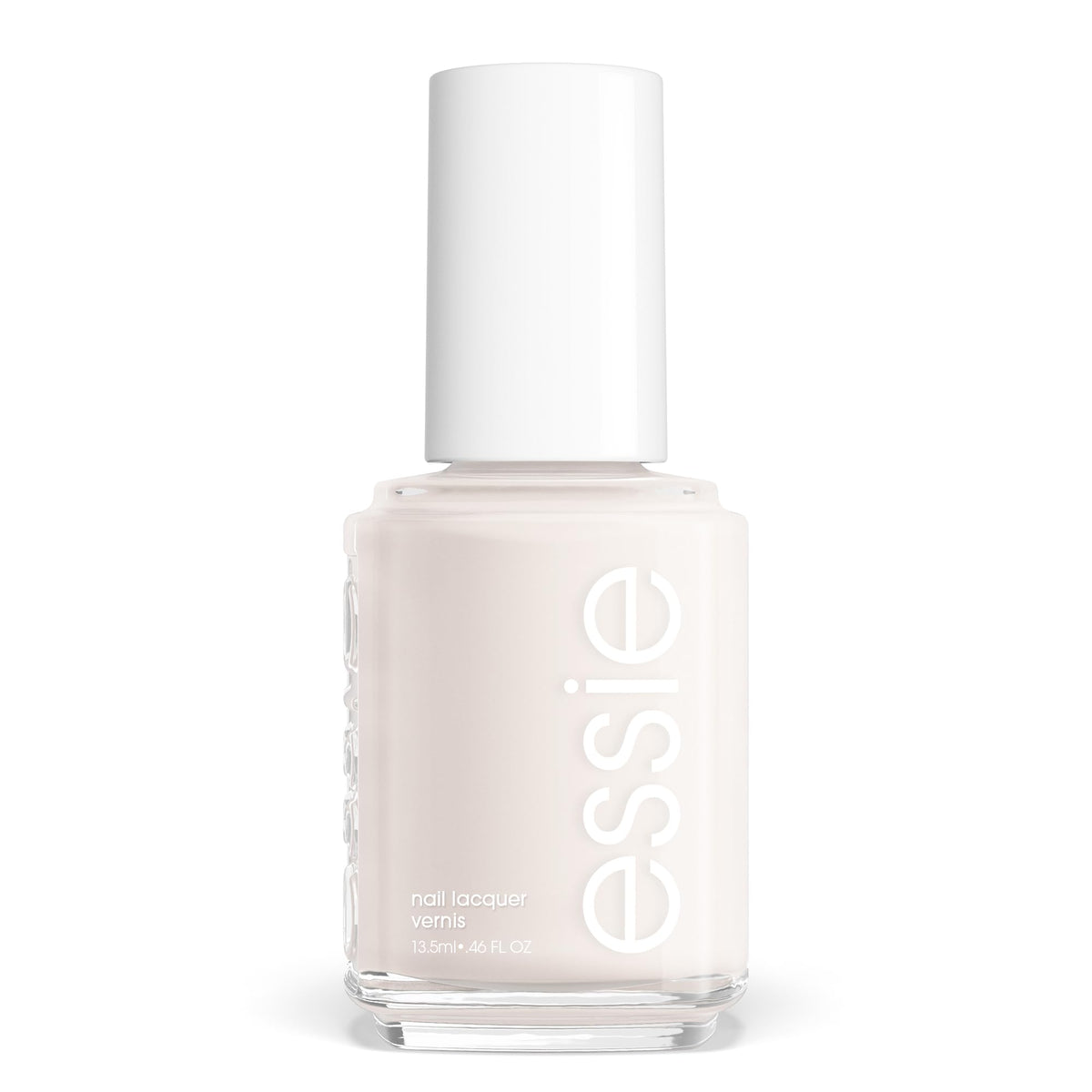 essie Salon-Quality Nail Polish, 8-Free Vegan, Ivory, Tuck It In My Tux, 0.46 fl oz