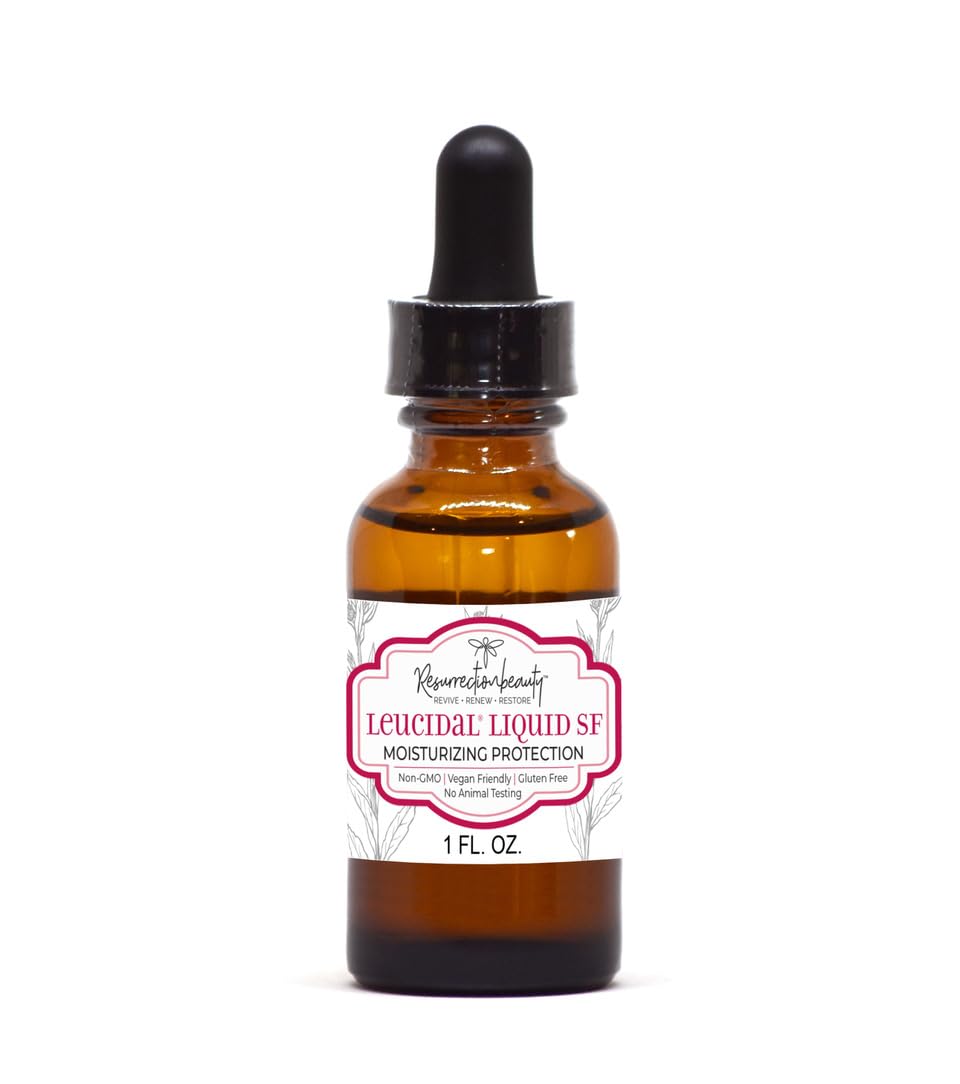 Leucidal® Liquid SF | Natural Moisturizing Ingredient for DIY Vitamin C, Ascorbic Acid, & Hyaluronic Acid Powder Serum, Facial Lotion & Other Cosmetic Beauty & Personal Care RESURRECTIONbeauty