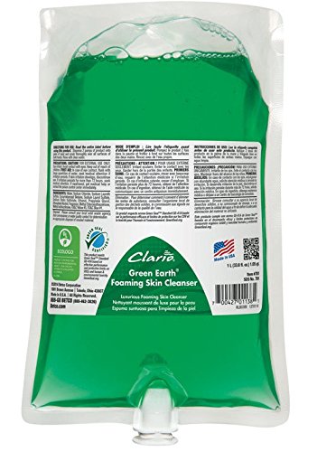 Betco® Green Earth Foam Skin Soap Cleanser, Citrus Scent, 38 Oz, Carton Of 6 Refills