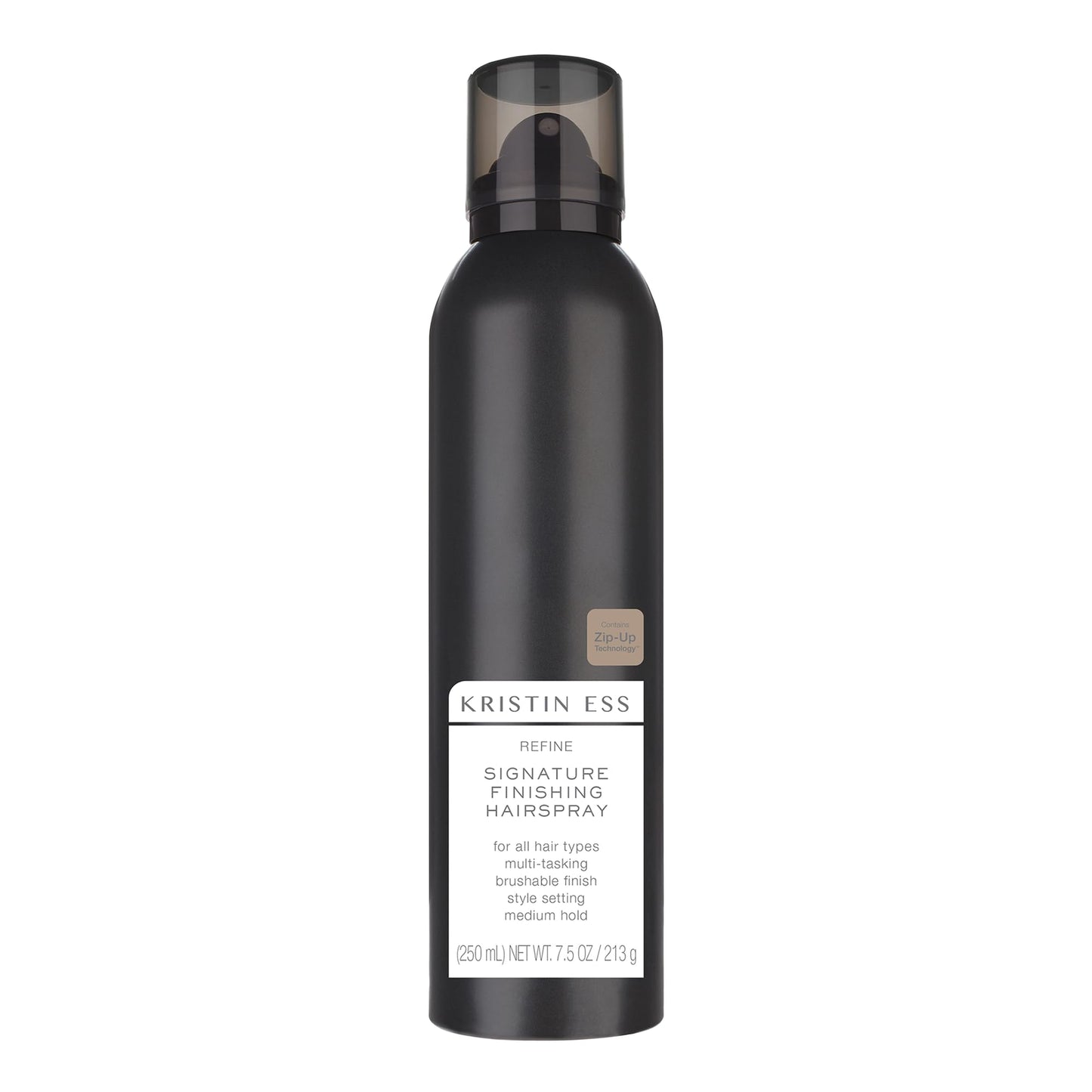 Kristin Ess Hair Refine Signature Finishing Hairspray for Hair Styling - Flexible Hold, Brushable Texture, Style Support for Straight, Textured, Wavy Beauty & Personal Care Kristin Ess