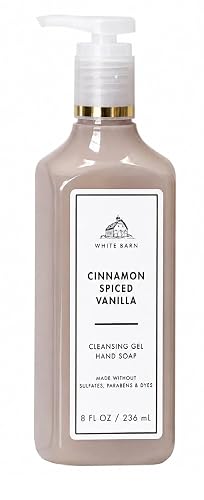 Bath & Body Works Cleansing Gel Hand Soap - 8 fl oz (Cinnamon Spiced Vanilla) Beauty & Personal Care Bath & Body Works