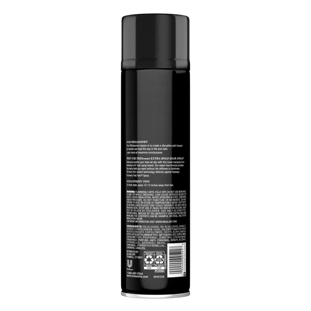 Tresemme Two Hairspray Extra Hold 11 Ounce Aerosol (325ml) (2 Pack) Beauty & Personal Care TRESemmé