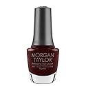 Morgan Taylor Nail Lacquer (Take The Lead) Dark Red Professional Lacquer, Vibrant, Chip-Resistant, Fast-Drying, Long-Lasting, High-Shine, Perfect Beauty & Personal Care Morgan Taylor