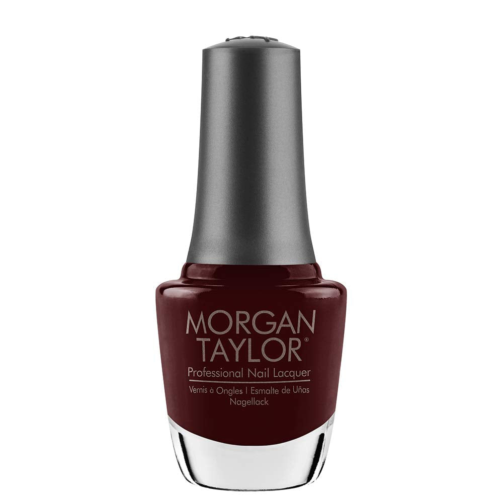 Morgan Taylor Nail Lacquer (Take The Lead) Dark Red Professional Lacquer, Vibrant, Chip-Resistant, Fast-Drying, Long-Lasting, High-Shine, Perfect Beauty & Personal Care Morgan Taylor