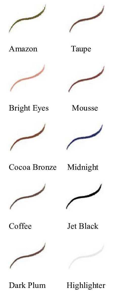 Jolie Cosmetics Slim Eye Pencil Liner - Soft, Creamy Formula (Midnight) Beauty & Personal Care JOLIE. IMPECCABLE ME