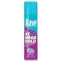 Rave 4X Mega Aerosol Hair Spray Unscented 11 Oz,Pack of 1 Beauty & Personal Care rave