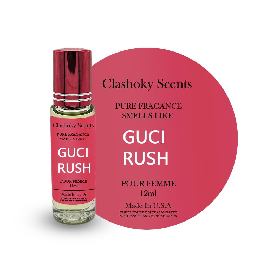 Clashoky Fragrance Perfume Oils Guci Rush Perfume Roll On Body Oil for Women (12ml) (Pack of 1) Beauty & Personal Care Clashoky