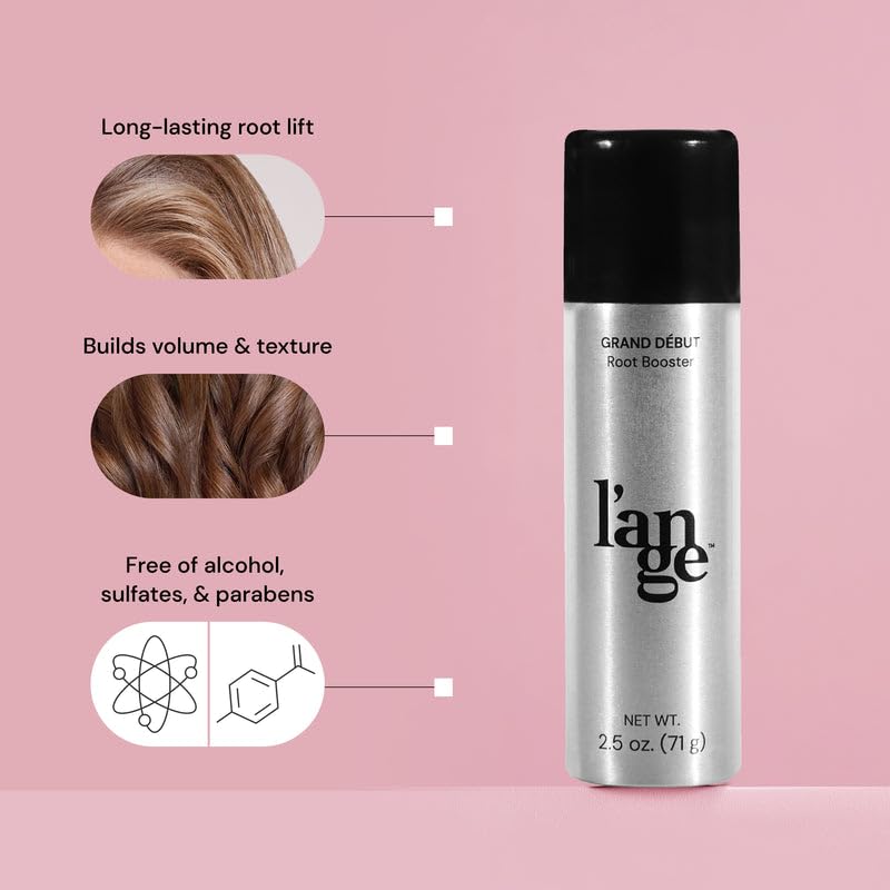 L'ANGE HAIR Grand Début Root Booster Hair | Thickening Spray Foam | Volumizes and Lifts Fine Hair | Strong Hold and Texture Styling Spray Beauty & Personal Care L'ANGE HAIR