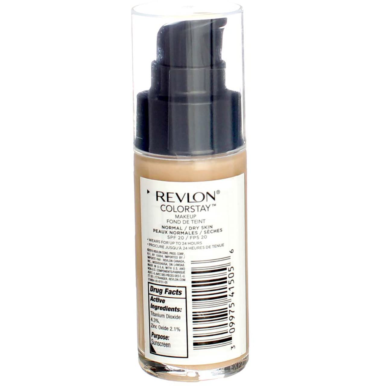Pack of 3 Revlon ColorStay Makeup for Normal/Dry Skin Skin SPF 20, Medium Beige (240) Beauty & Personal Care REVLON