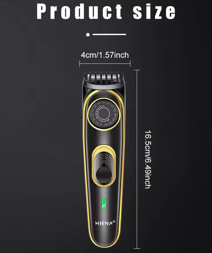 QDKVTNDJZ Electric Hair Clippers 10 Gear Adjustable Professional Barber Cutting Machine Wet and Dry Haircut Beard Trimmer Razor Beauty and Personal Care QDKVTNDJZ