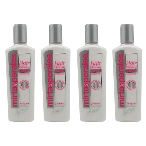 Mirta de Perales Cream Hairdressing With Placenta, 8 oz (Pack of 4) Beauty & Personal Care Mirta De Perales