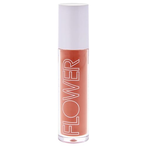 Flower Beauty Gloss Crush Lip Serum - Amber Crush for Women - 0.12 oz Lip Gloss Beauty & Personal Care FLOWER