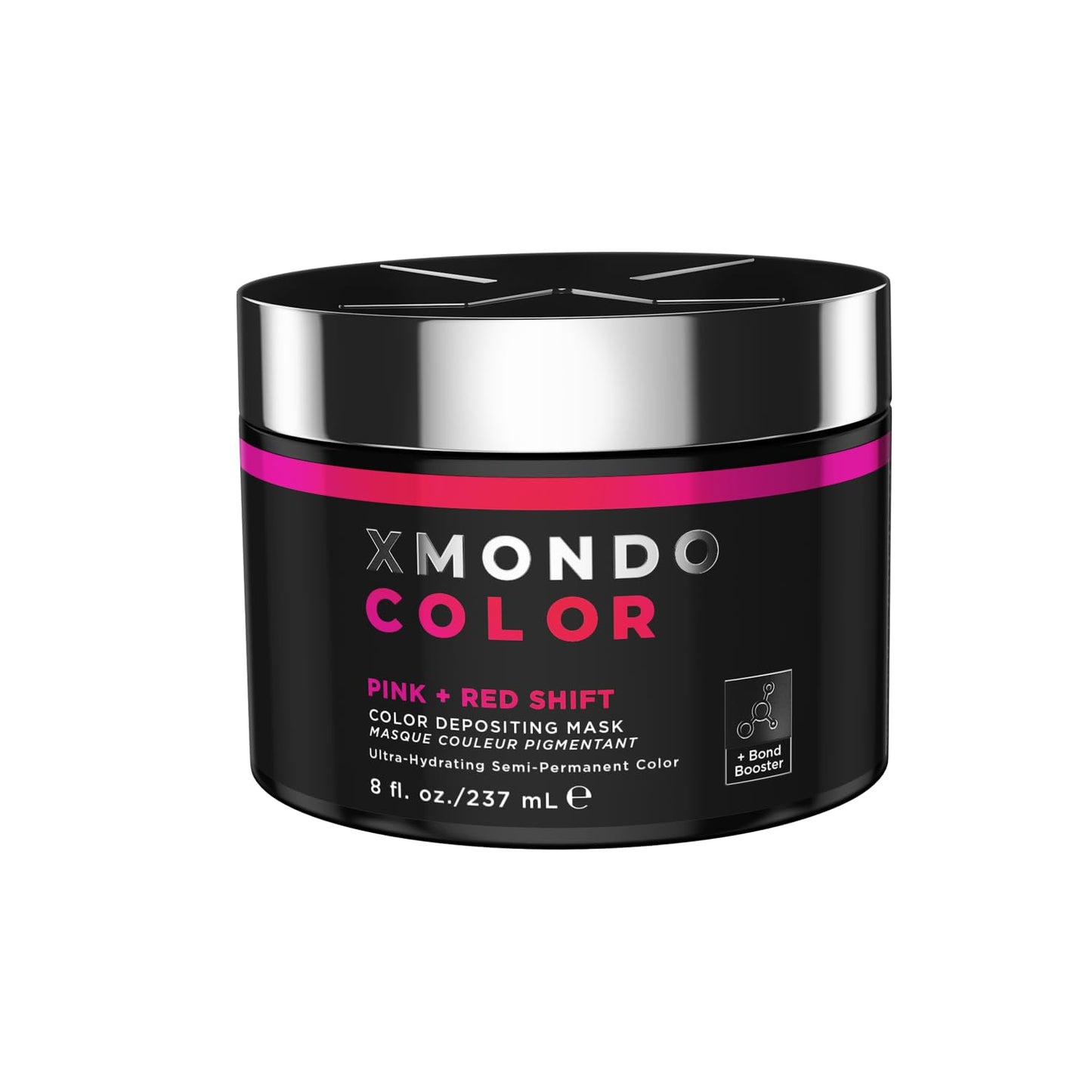 XMONDO Color Pink + Red Shade Shift Color Depositing Mask Infused with Bond Boosters & Hyaluronic Acid to Nourish, Revitalize & Repair, Vegan Formula Beauty & Personal Care XMONDO