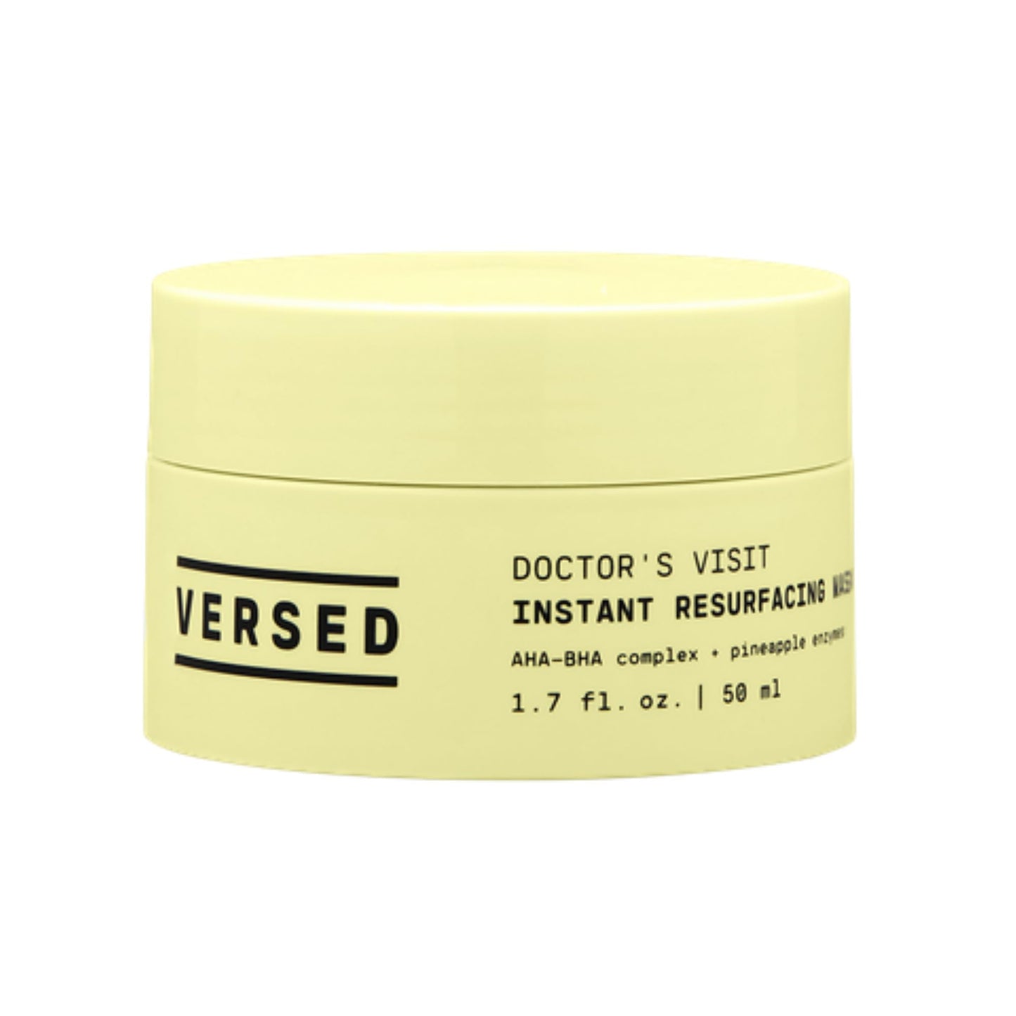 Versed Doctor’s Visit Instant Resurfacing Face Mask - AHA, BHA and Enzyme Exfoliating Mask Helps Reduce Hyperpigmentation - Smooth and Moisturize Skin Beauty & Personal Care Versed
