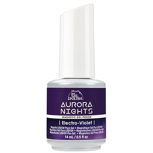 IBD Magnetic Gel Polish, Electro-Violet, 0.5 Fluid Ounce Beauty & Personal Care IBD
