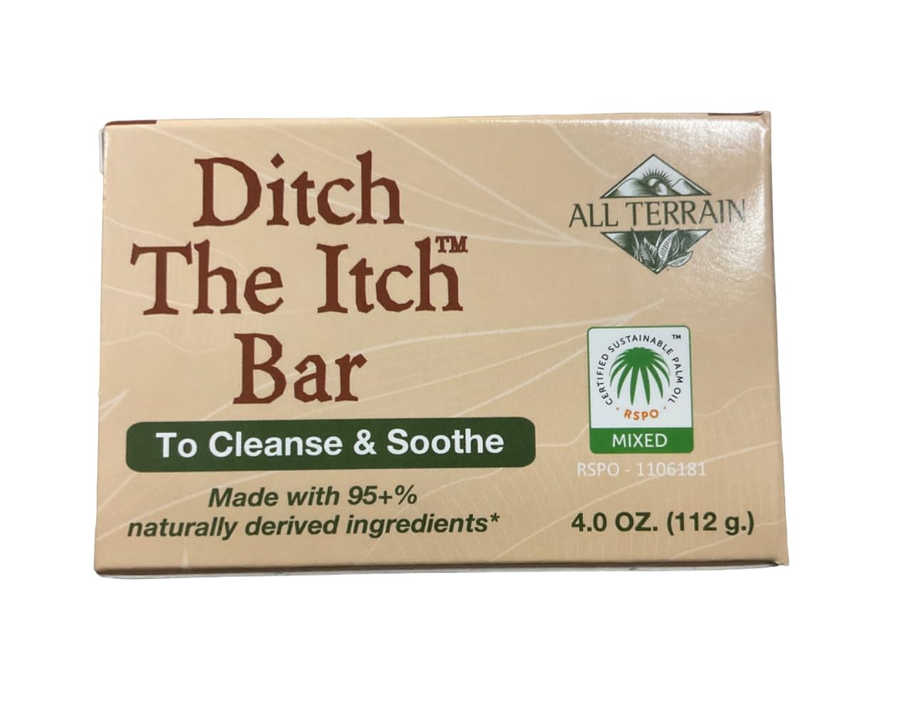 All Terrain Ditch The Itch Bar 4 Oz Beauty & Personal Care All Terrain