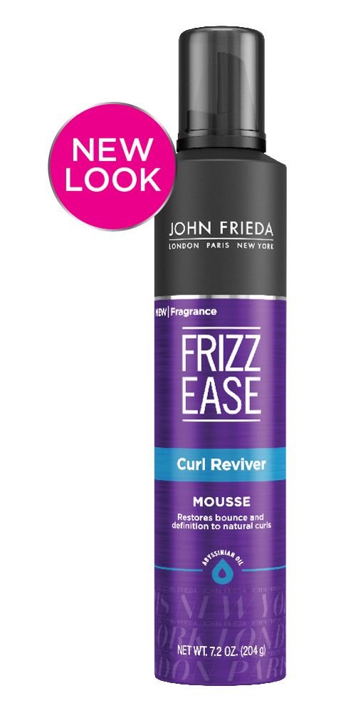 John Frieda Frizz Ease Curl Reviver Mousse, 7.2 Ounces, Enhances Curls, Soft Flexible Hold, Mousse for Curly or Frizzy Hair, Alcohol-Free Beauty & Personal Care John Frieda