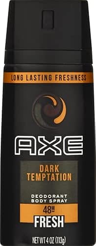 AXE Dark Temptation Body Spray Deodorant for Men, 4 Oz, Pack of 6 Beauty & Personal Care AXE