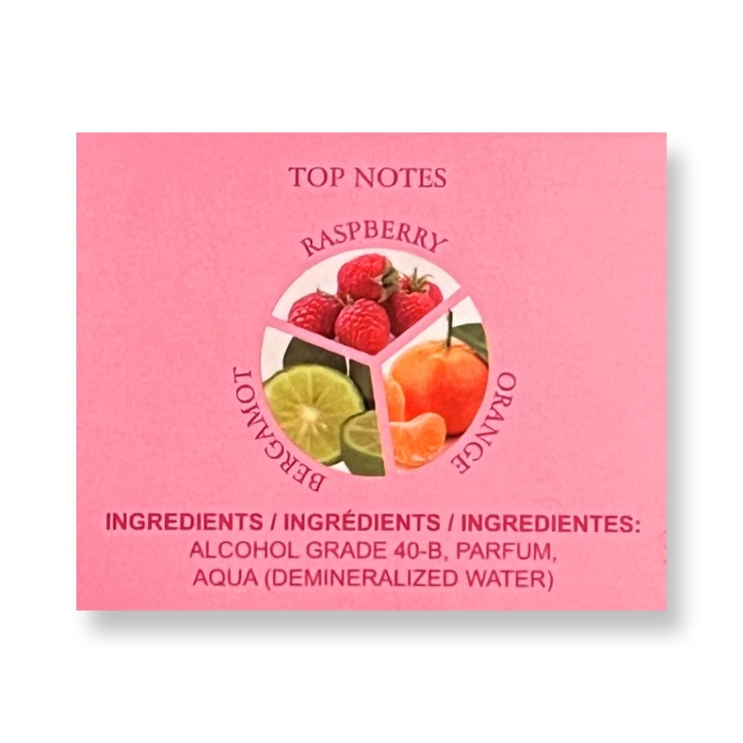 United Scents Pink Love Eau de Parfum for Women | 3.4 Fl Oz Enthralling Raspberry Orange Bergamot and Vanilla Notes | Light Fragrance for Everyday Use Beauty & Personal Care United Scents
