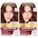 L'Oreal Paris Excellence Crème Permanent Hair Dye, Triple Care Hair Color with Hyaluronic Acid for 100% Gray Coverage, 4AR Dark Chocolate Brown, 1 Kit Beauty & Personal Care L'Oreal Paris
