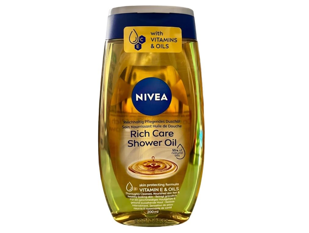 Nivea Shower Oil 200 ml Beauty and Personal Care NIVEA