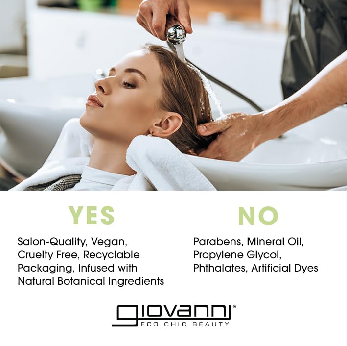 GIOVANNI Smooth As Silk Hair Detangling Spray - Detangles and Silkens Tresses, Made with Essential Vitamins and Proteins, Helps Shine your Hair - 7 oz Beauty & Personal Care GIOVANNI