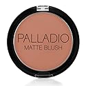 Palladio Matte Blush, Brushes onto Cheeks Smoothly, Soft Matte Look and Even Finish, Flawless Velvety Coverage, Effortless Blending Makeup, Flatters Beauty & Personal Care Palladio