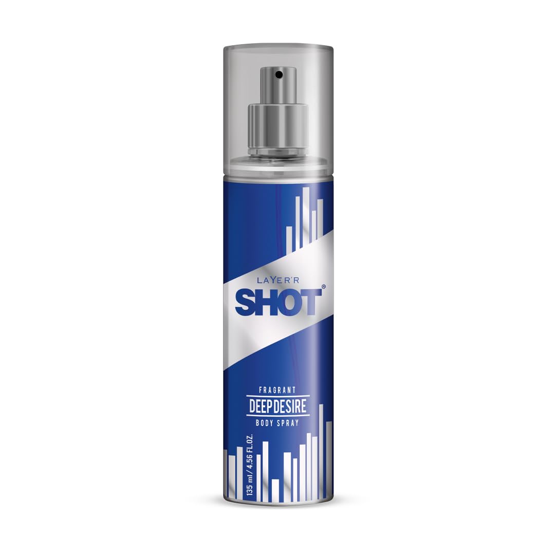 Layer'r Shot Deodrant, Deep Desire, 135ml Beauty and Personal Care Layer'r