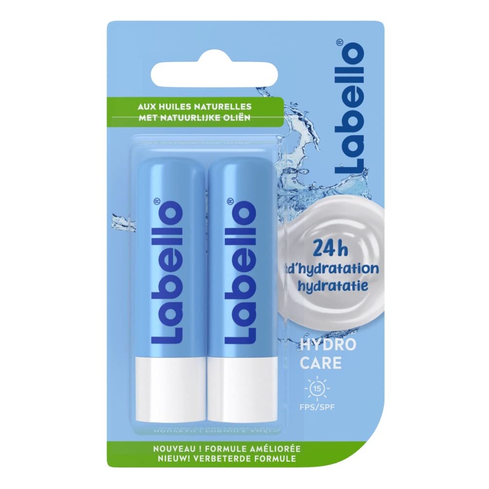 Labello Hydro Care Double Pack - 2 x 4.8 g Beauty and Personal Care Labello